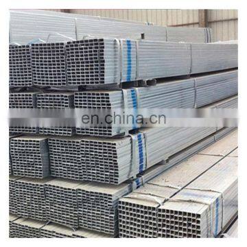 Standard Size Q235B Square Pre Galvanized Steel Pipe Gi Pipe 80x40