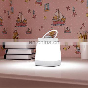 Portable USB Charging Office Home Bedroom Decorative Night Light Led Rechargeable Camping Lantern Desk Lamp for Outdoor