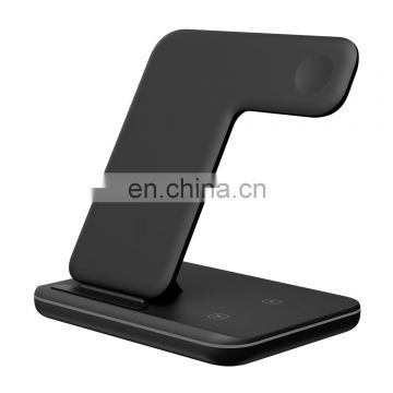 3 in 1 Charging Station Fast wireless mobile phone charger stand