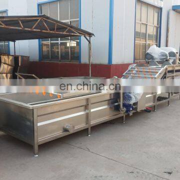 factory price continuously stainless steel commercial air bubble washer vegetable/fruit industrial