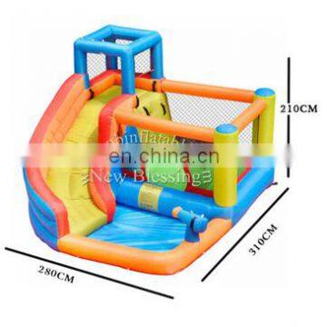 Cheap Kids Party Air Mini Indoor Jumping Combo Inflatable Bouncer with Slide Manufacturer China for Home Use