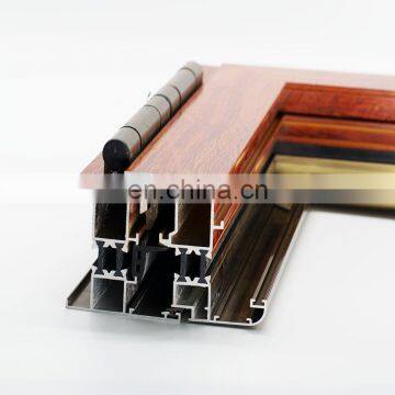 Aluminum alloy windows profiles thermal insulation window aluminum profile for  iraq