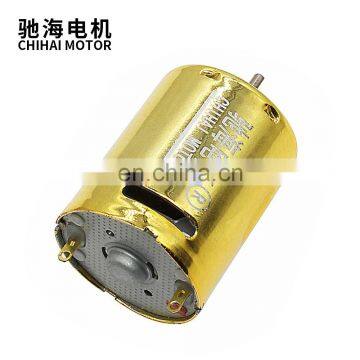 370 Micro Water Bomb Motor 11.1V 52000rpm High Speed NdFeB Magnets Double Ball Bearings Mini DC Motor Tyrant Gold