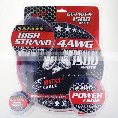 1500W Car Audio Wiring Amplifier Subwoofer Speaker Installation Kit 4GA photo-2