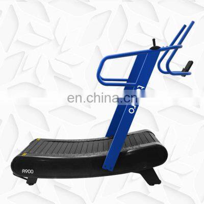 interval training manual treadmill curved treadmill self-generating running  curve treadmill r900