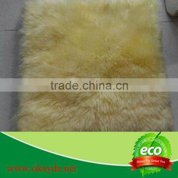 Genuine sheepskin seat pad