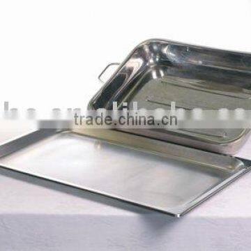 stainless steel serving tray