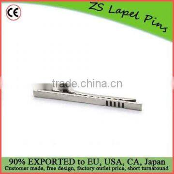 Free artwork custom quality Logo Tie Bar