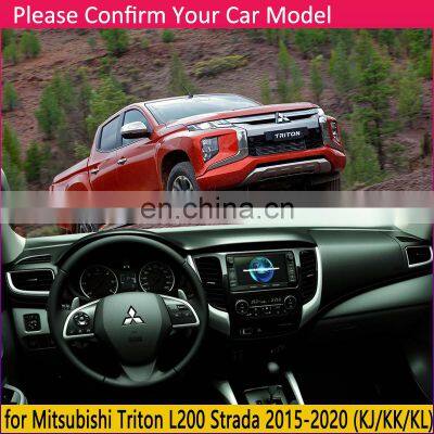 for Mitsubishi L200 Triton Strada Strakar Barbarian Fiat Fullback RAM Anti-Slip Mat Dashboard Cover Sunshade Dashmat Accessories photo-2