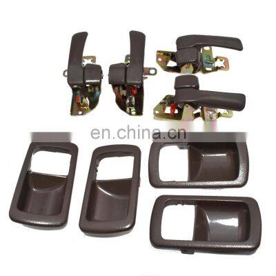 Free Shipping!8 PCS Inside Interior Brown Front Rear Door Handle For Toyota Camry 69205-32070