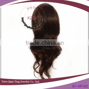 brown regular wave ponytail natural wholesale hair piece