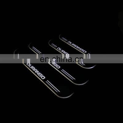 Led Door Sill Plate Strip for dodge durango 2014 dynamic sequential style Welcome Light Pathway Accessories