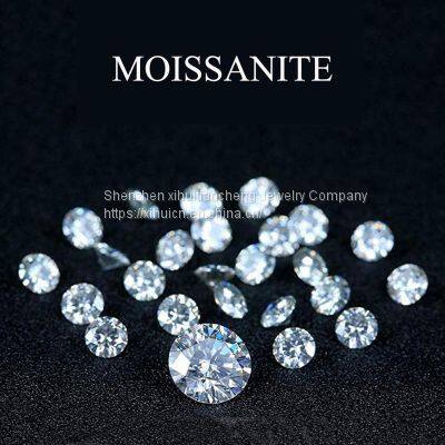 1.0carats 0.8~3.0mm Small Size Excellent Cut White D Color VVS1 Round Moissanite Stone Loose Gemstone