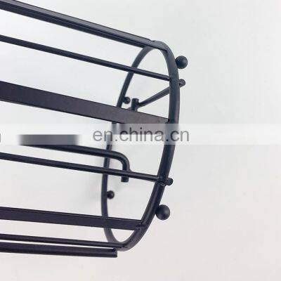 Wrapping Paper Holders Standing Black Toilet Paper Roll Holder Kitchen Tissue Paper Holder photo-4