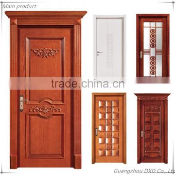 customized solid wood door,veneer wooden flush door design