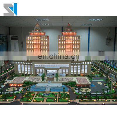 Led light luxury model for hotel , physical archi 3d model