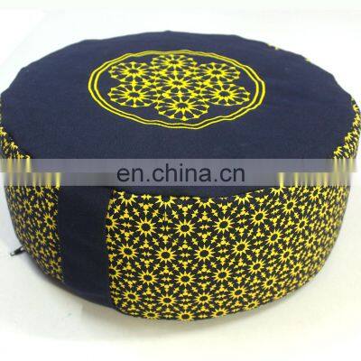 Embroidered or Full Printed OEM Manufacturer Zafu Meditation Cushions Indian Manufacturer photo-5