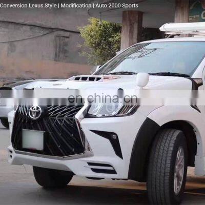 Car Body Kits for Hilux Vigo/Revo Update LX570 Body Kit Bumper Guard Pickup Facelift for Toyota Hilux Vigo Upgrade Facelift photo-4