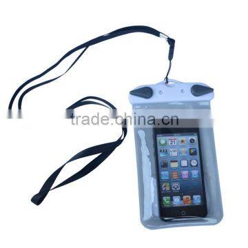 Hot Selling PVC Waterproof Case Pouch Water Resistant Bag for iPhone5