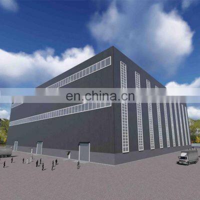 China Factory Large Span Steel Fabrication Building High Rise Warehouse