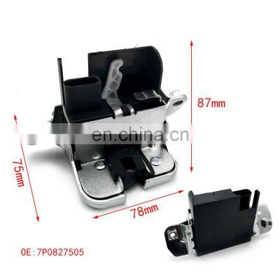 AUSO OEM 7P0827505 7P0827505G Car Back Trunk Door Lock Actuator For Volkswagen Touareg