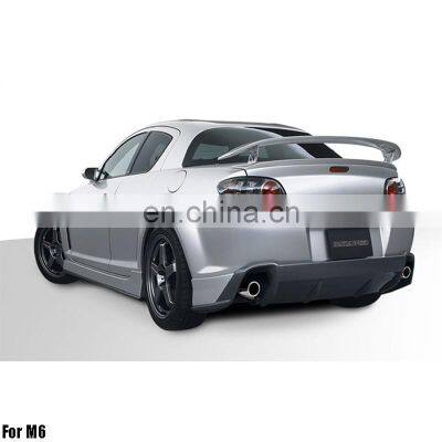 ABS Primer Painted Back Car spoiler For M6 Rear spoiler RX8