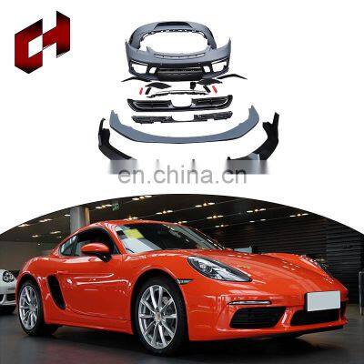 CH Good Price Best Fitment Front Bumper Front Lip Led Tail Lamp Light Conversion Bodykit For Porsche 718 2016-2018 to GTS