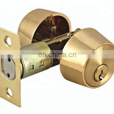 Zinc Alloy Deadbolt Lock Tubular Lock for Internal Door