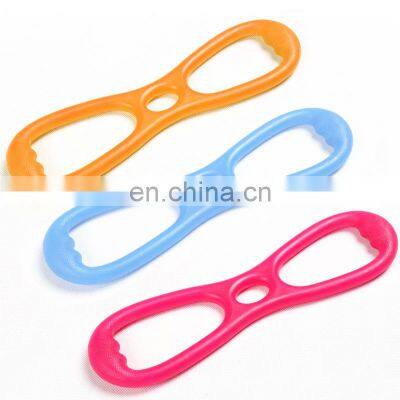 Wholesale workout fitness loop figure 8 shaped resistance bands