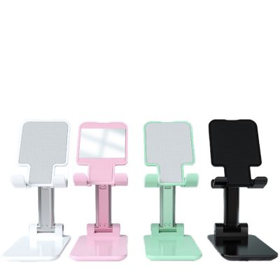 Folding Telescopic Desk Mobile Phone Holder Stand For Iphone Universal Adjustable Desktop Tablet Bracket For Smart Phone Ipad