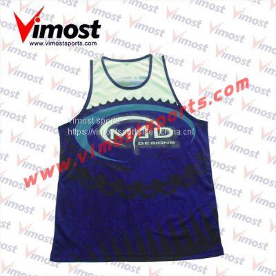 2022 New Style Customized Sublimation Singlet of High Quality