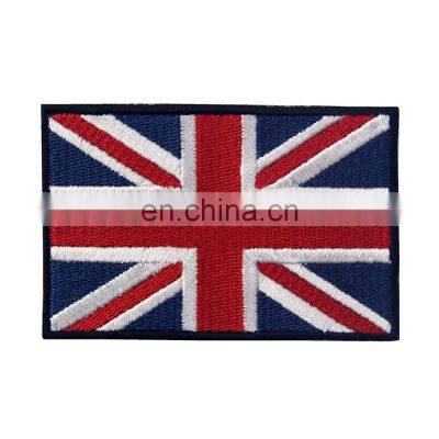 Country Flag Woven Patch, South Korean Flag Iron on Embroidery Patches Custom Embroidered Patch photo-4