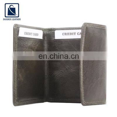 Luxury and Eye Catching Pattern Wholesale Chairman Lining Genuine Leather Wallet for Men photo-4