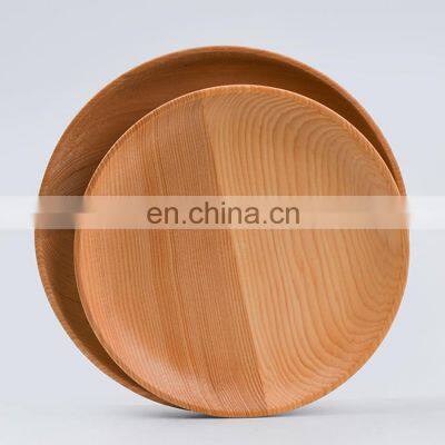 Nordic Restaurant Recycled Serving Small Large Wood Ramadan Kitchen Party Tray Snack Platter Plates for Food Set Desk photo-4