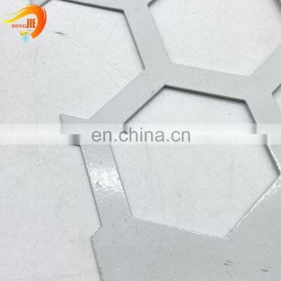 Chinese Factory Wholesale Hexagonal Stainless Steel Perforated Metal Mesh sieve sheet plate