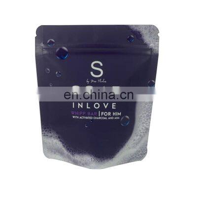 Custom Stand up Pouch Cute Pink Flexible Bopp Herbs Shampoo Facial Clear Soap Poly Plastic Pouch Packaging Mylar Bag photo-5