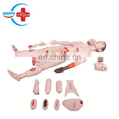 HC-S101High Quality Medical Model Full Function Trauma Nursing Care Wound Model Training Manikin