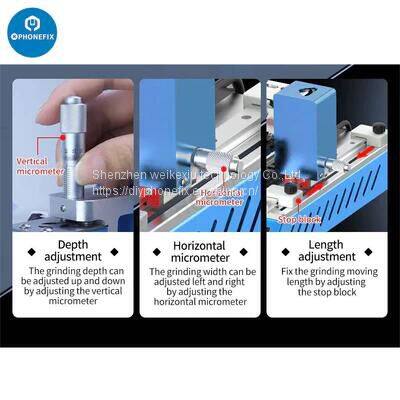 AIXUN Chip Grinding Machine For Phone Motherboard CPU IC Removal photo-3