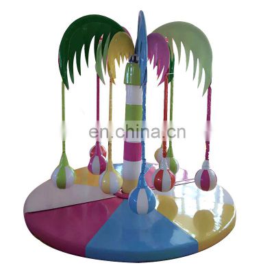 Baiqi interactive Soft Play coconut palm tree kids games