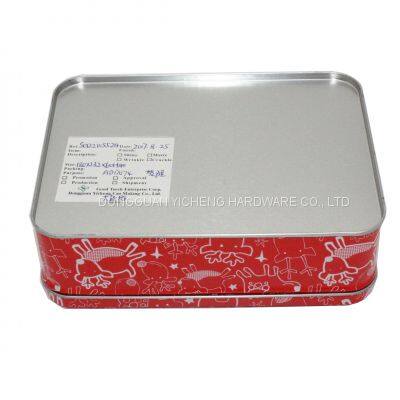 Retangular Christmas Gift Tin photo-4