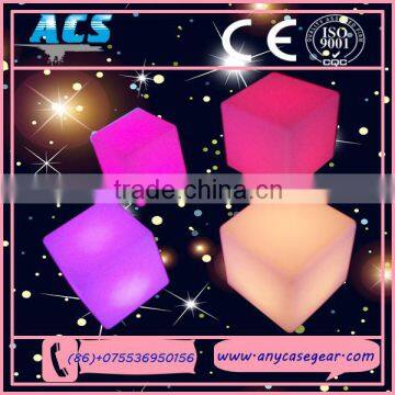 ACS 2015 colorful LED acrylic light cube