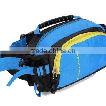 2016 waist customize fanny pack with water bottle holder, wholesale running waist bag