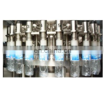 Factory automatic mineral water bottle blowing filling capping labeling packing making machine purified water production line