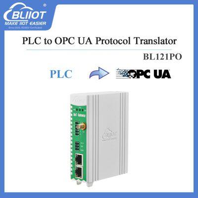 S7-200 S7-200SMART series PLC to OPC UA Industrial IoT Gateway BL121PO with RS485/WIFI/Ethernet for Traffic Facility Monitoring