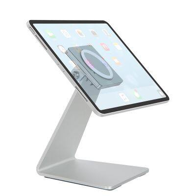 Tablet Computer i Pad Holder Bracket Desktop Mobile Phone Bracket Foldable Aluminum Alloy Adjustable Stands and Holders for Desk