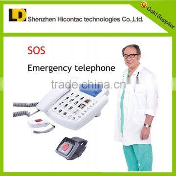 Telefon Fixed Telephone Sos Emergency Telephone for Senior Sos Emergency Telephone With Watch Controller