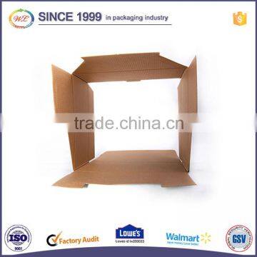 Recycled Cardboard Folding Brown Kraft Paper Whiteboard Box for Packing photo-3