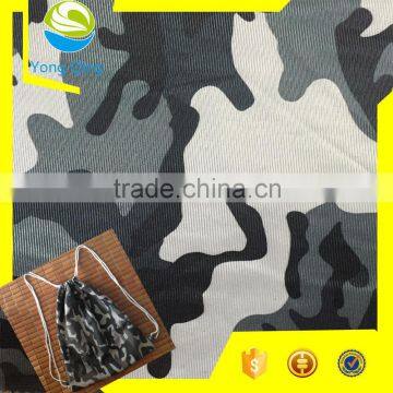 Military print velboa fabric