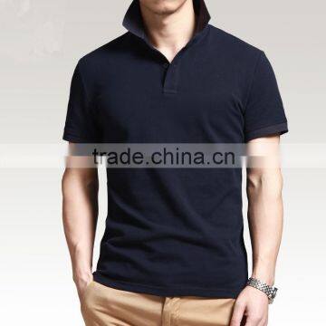 2015 Custom-made 100%cotton pique,wholesale Polo shirt for men from China garment factory