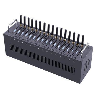 Low price for 16 port RJ45/USB/RS232 gsm modem/ bulk sms sender(with Q2303/Q2403/Q2406/Q24plus modules)
